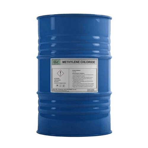 Methylene chloride clear industrial solvent used for paint stripping, adhesives, foam production, and chemical manufacturing supplied by System Star Industrial in East Africa
