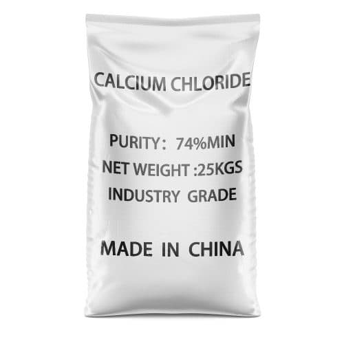 Calcium chloride white flakes and granules used in water treatment, construction, refrigeration, and dust control supplied by System Star Industrial in East Africa