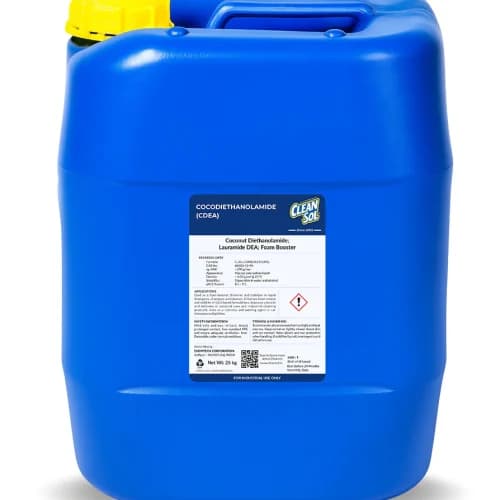 Cocodiethanolamide CDEA 85 percent foam booster and thickener for liquid soap and shampoo manufacturing supplied by System Star Industrial in East Africa