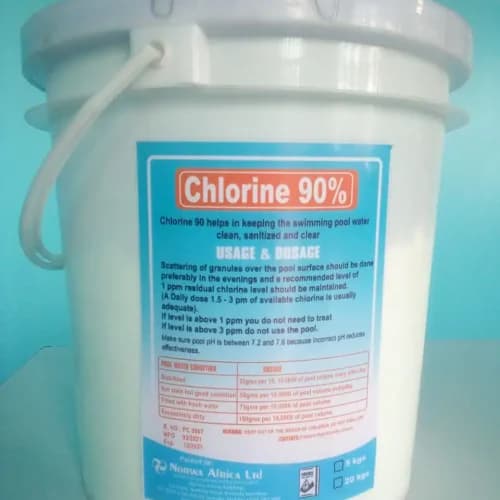 Chlorines 90% percent high strength oxidizing chemical used for water treatment, wastewater sanitation, and industrial disinfection supplied by System Star Industrial in East Africa