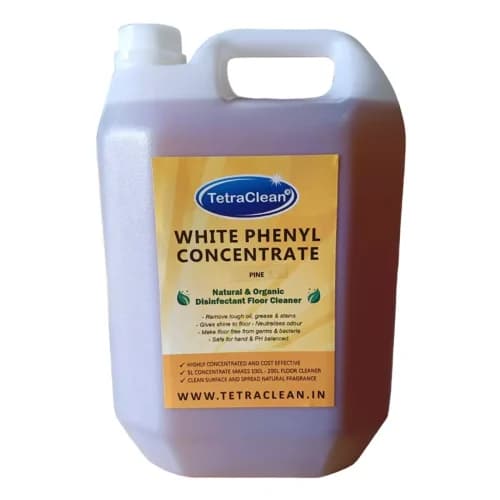 White phenyl disinfectant emulsion for floor cleaning, sanitation, and hygiene maintenance supplied by System Star Industrial in East Africa