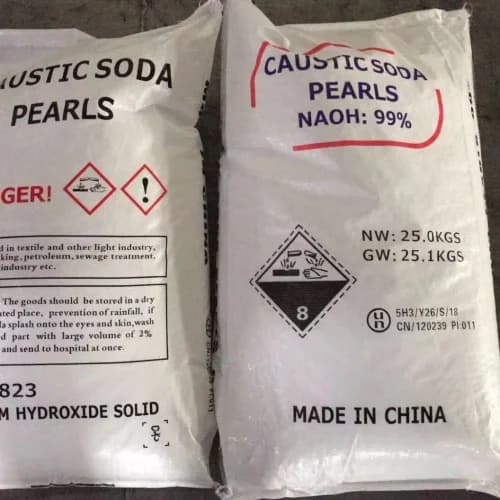 Caustic soda flakes sodium hydroxide for soap making and industrial cleaning supplied by System Star Industrial in East Africa
