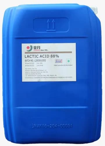 Lactic acids clear industrial liquid used in food processing, cosmetics, pharmaceuticals, textiles, and industrial manufacturing supplied by System Star Industrial in East Africa