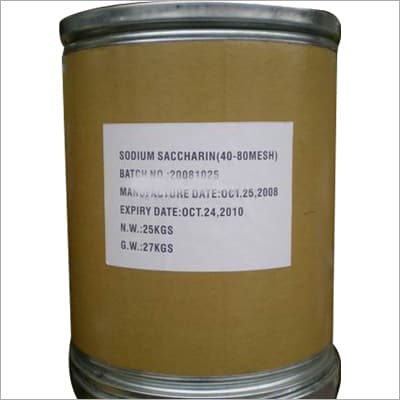 Sodium saccharins white crystalline sweetener used in food processing, beverages, pharmaceuticals, and oral care products supplied by System Star Industrial in East Africa